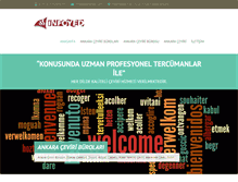 Tablet Screenshot of ankaraceviriburolari.com